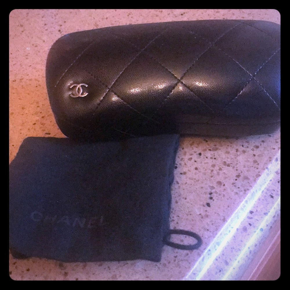 Chanel case with duffel bag